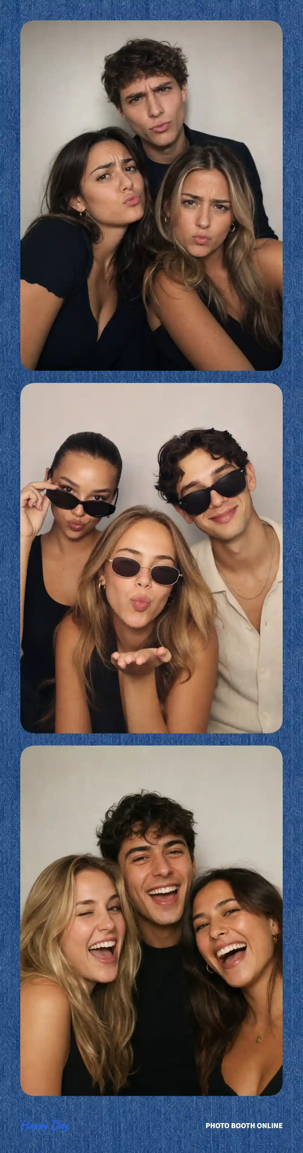 photobooth online vertical strip example